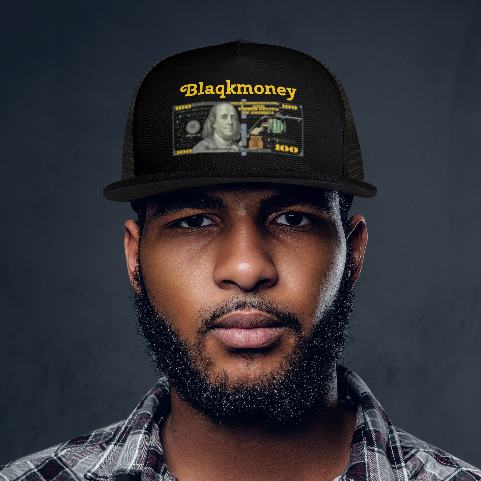 Front Printing Mesh Hip-hop Hats