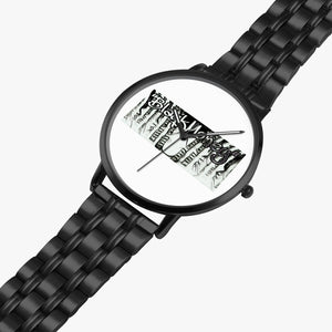 273. Instafamous Steel Strap Quartz watch