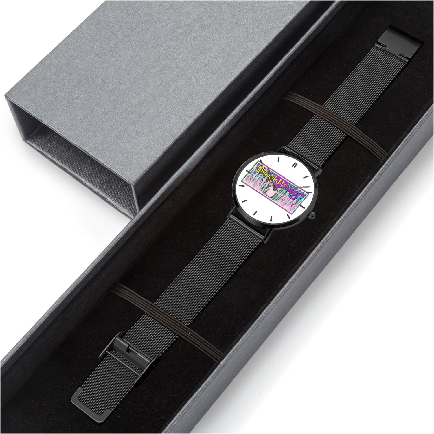 168. Stainless Steel Perpetual Calendar Quartz Watch (With Indicators)