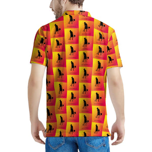 Men's All Over Print Polo Shirt