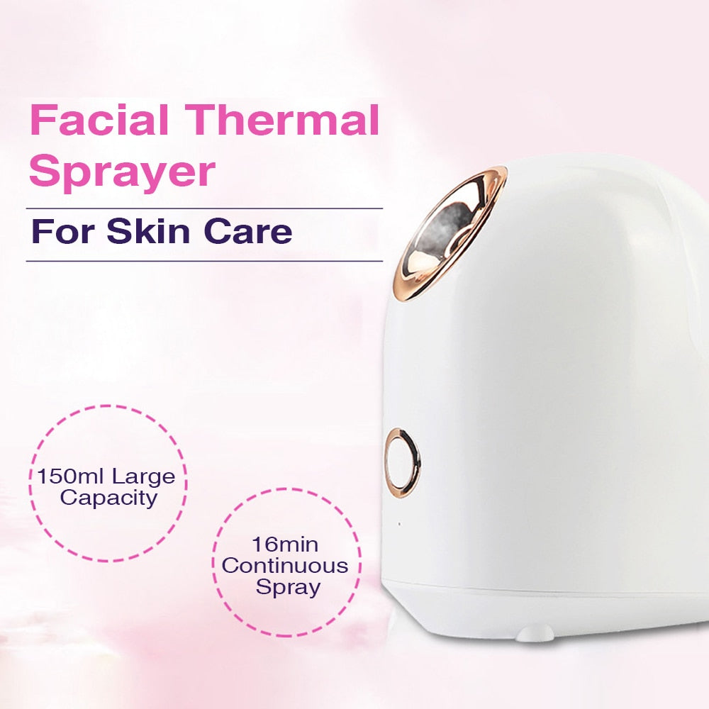Face Steamer Facial Cleaner  skin care tools massager Humidifier Hydrating Anti-aging Wrinkle Women Beauty Skin Care Tools