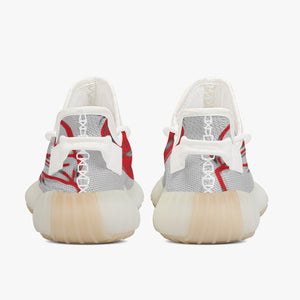 232. Trendy Mesh Knit Sneakers - White