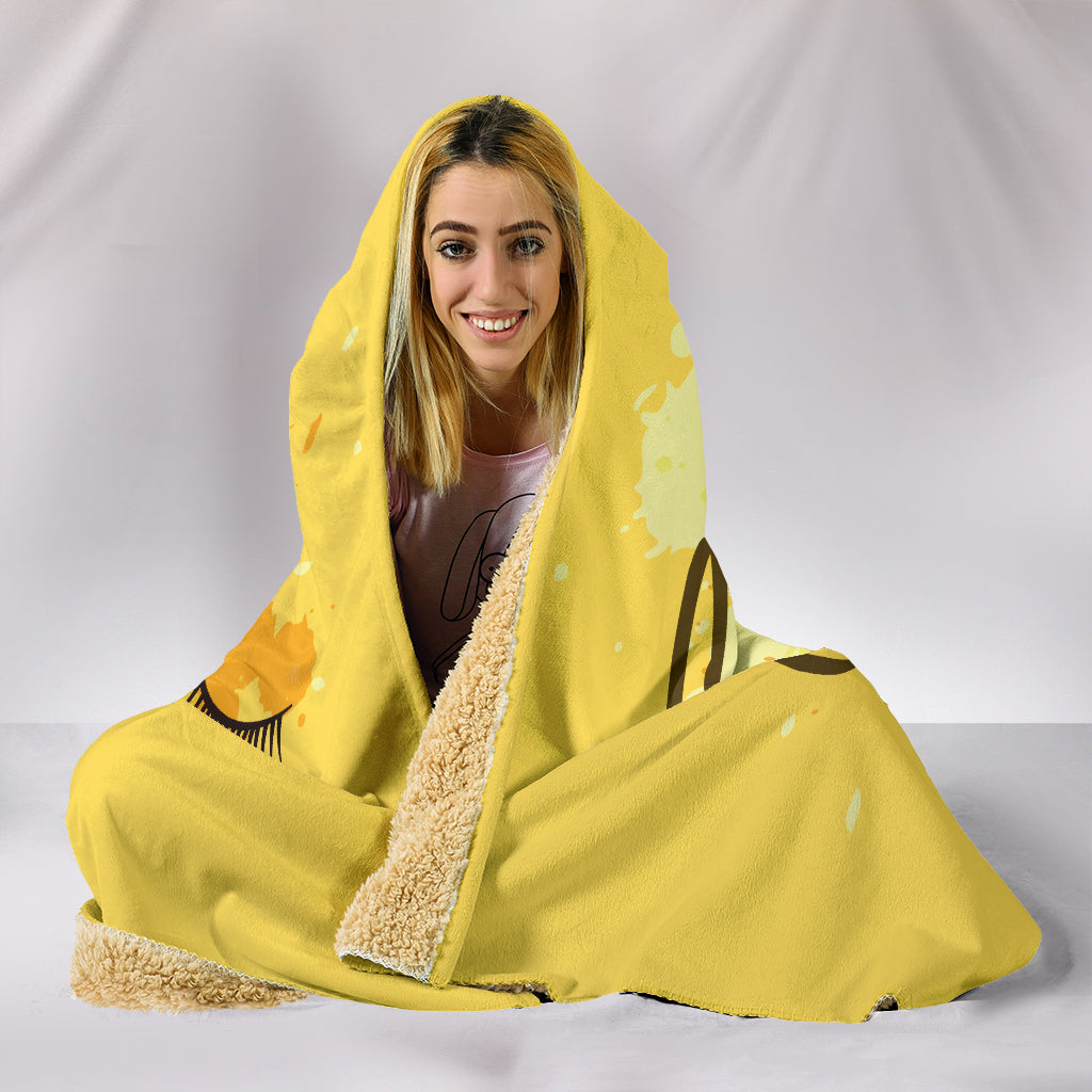 yellow Gorgeous Hooded Blanket